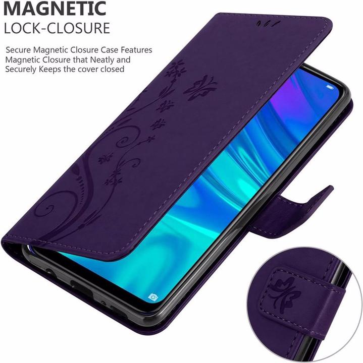 Immagine prodotto Cadorabo Copertina del libro di fiori (Onore 10 Lite, Huawei P Smart (2019))