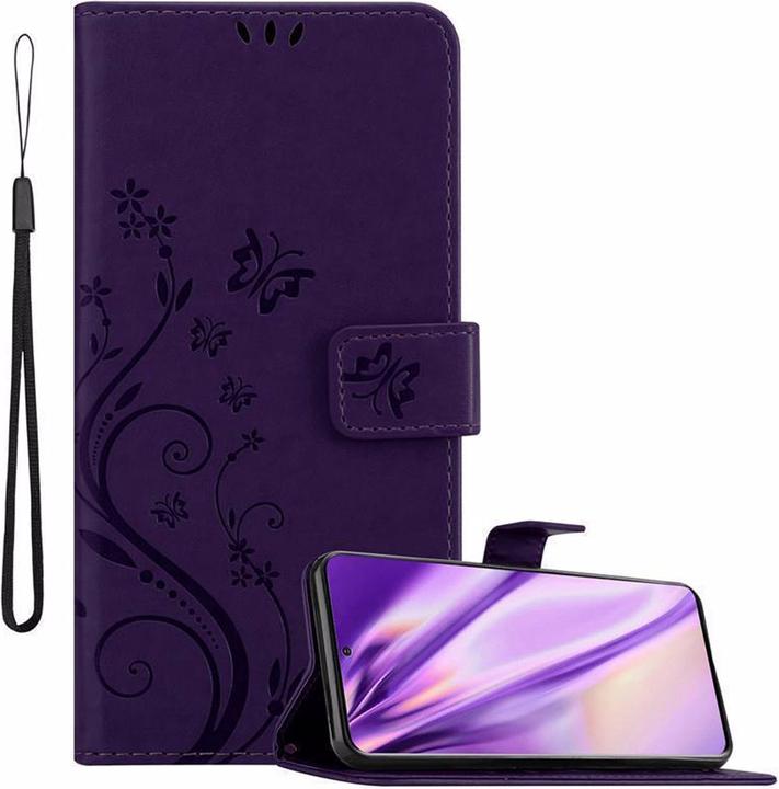 Floral dark purple