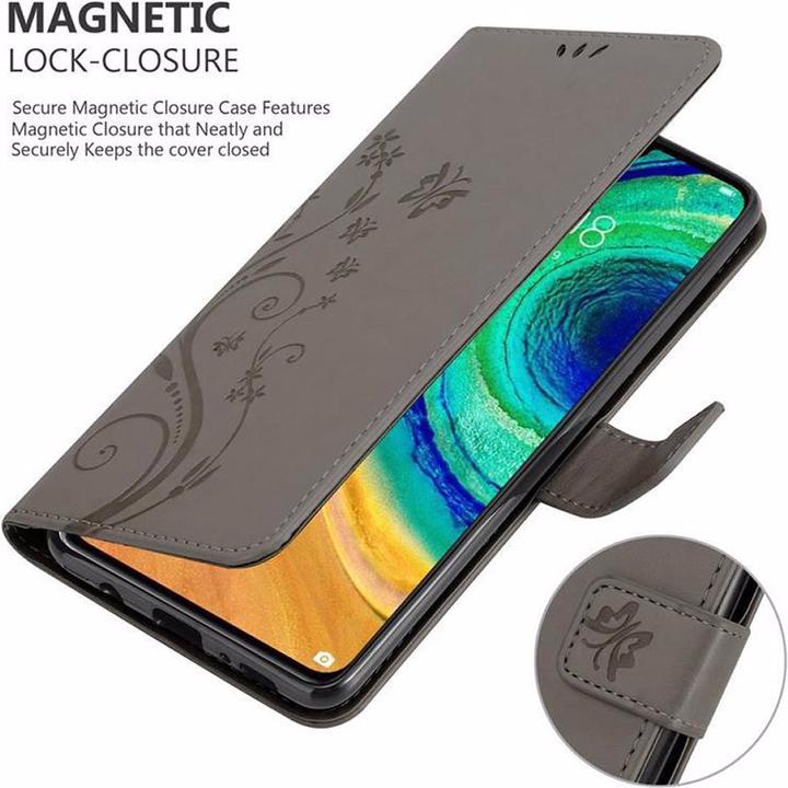 Actual product image Cadorabo Flower Book Cover (Mate 30)