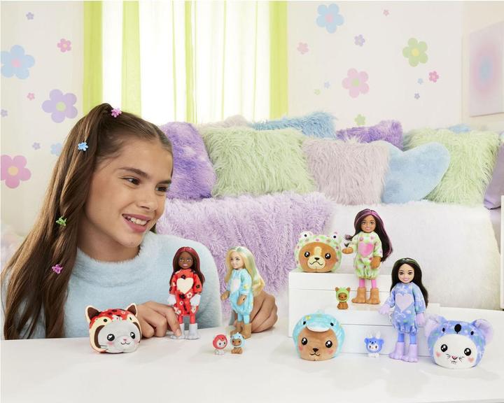 Actual product image Barbie Cutie Reveal Chelsea Costume Cuties Series - Bunny in Koala