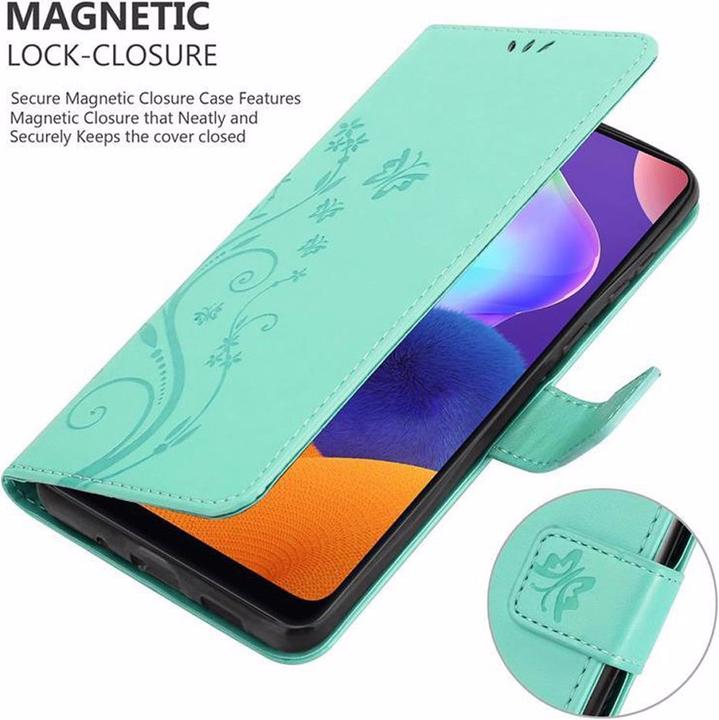 Actual product image Cadorabo Flower Book Cover (Samsung Galaxy A31)