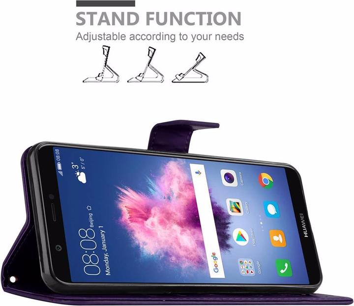 Immagine prodotto Cadorabo Copertina del libro di fiori (Huawei Enjoy 7S)