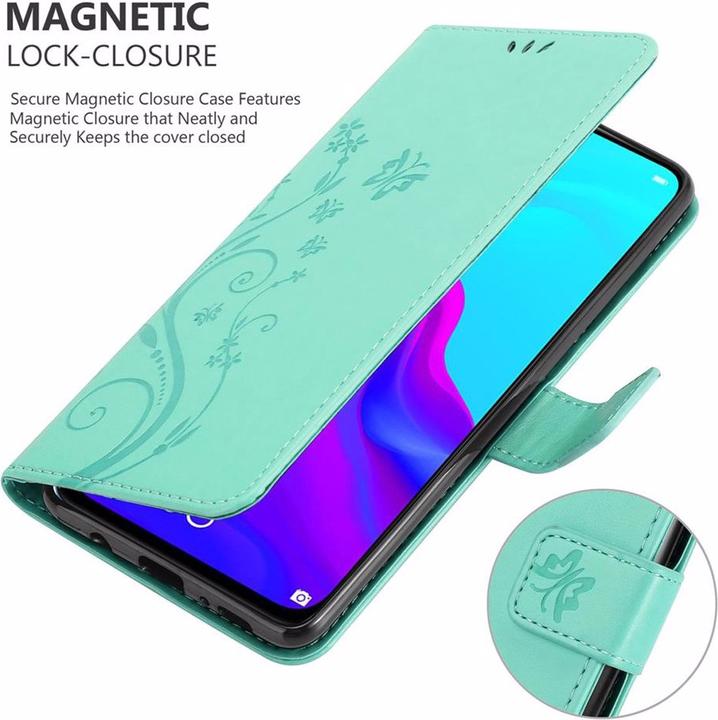 Image du produit Cadorabo Couverture du livre de fleurs (Huawei Nova 4)