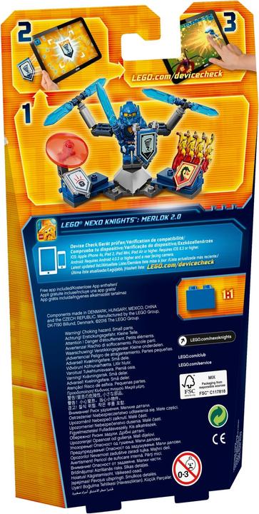 Actual product image LEGO Nexo Knights Ultimate Clay (70330, LEGO Nexo Knights)