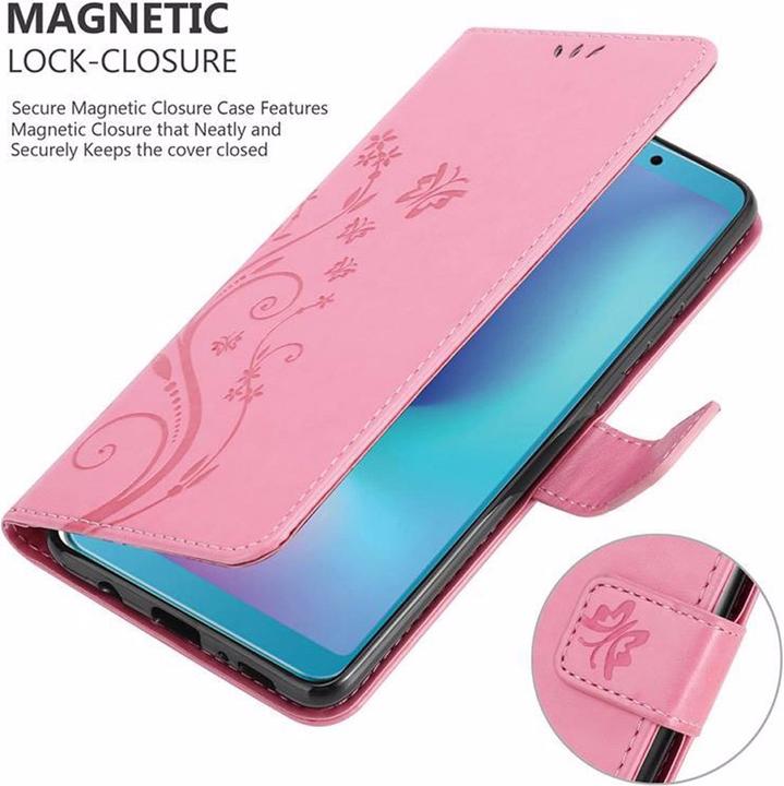 Produktbild Cadorabo Flower Book Cover (Samsung Galaxy A6s)