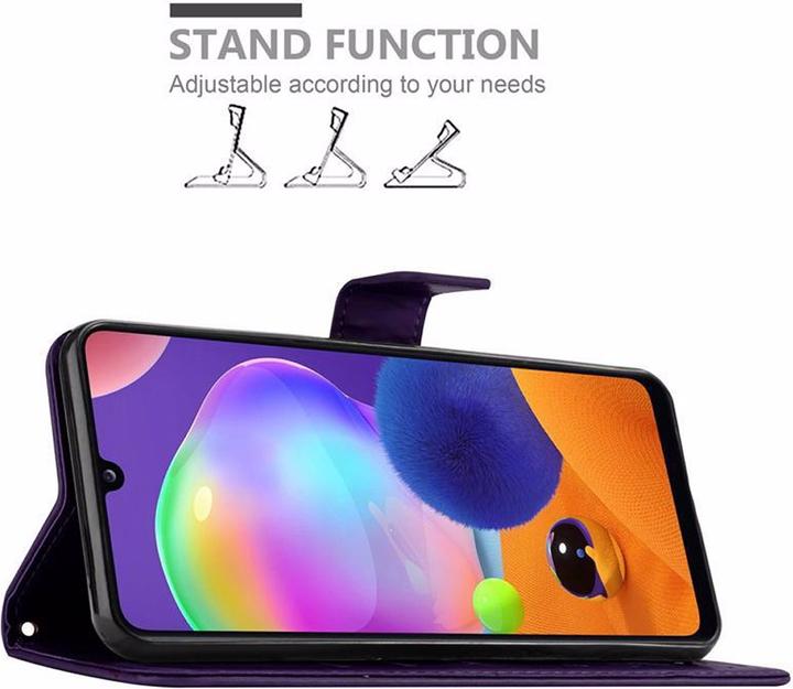 Actual product image Cadorabo Flower Book Cover (Samsung Galaxy A31)