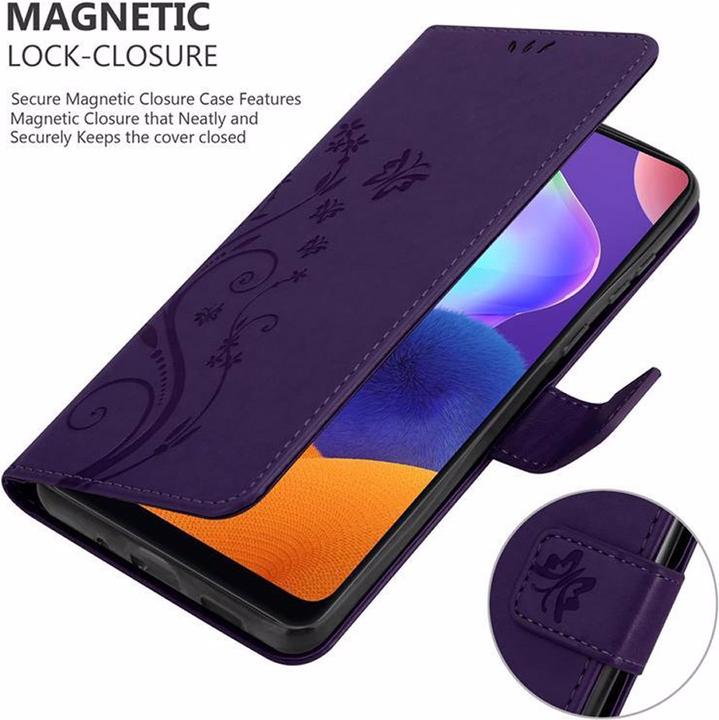 Actual product image Cadorabo Flower Book Cover (Samsung Galaxy A31)
