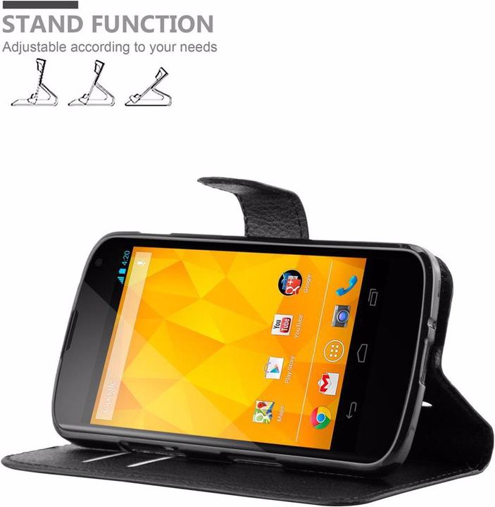 Image du produit Cadorabo Book avec fonction stand Cover (LG Nexus 4)