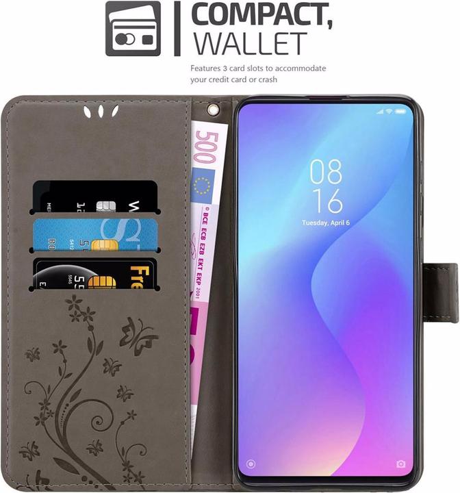 Immagine prodotto Cadorabo Copertina del libro di fiori (Mi 9T Pro, Xiaomi Redmi K20 Pro, Xiaomi Redmi K20)
