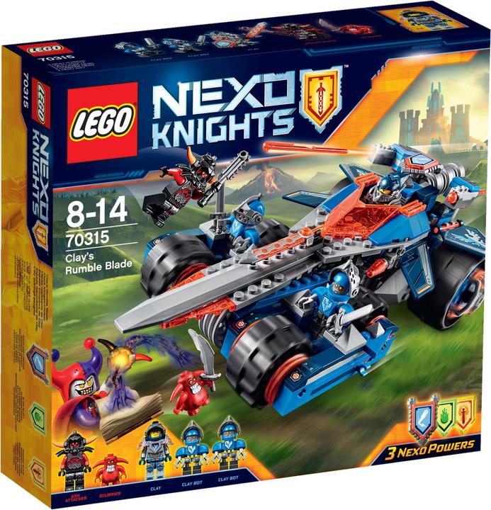 Produktbild LEGO Nexo Knights Clays Klingen-Cruiser (70315, LEGO Nexo Knights)
