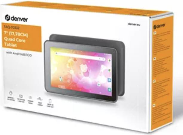 Actual product image Denver TAQ-70332 (WLAN only, 7", 8 GB, Black)