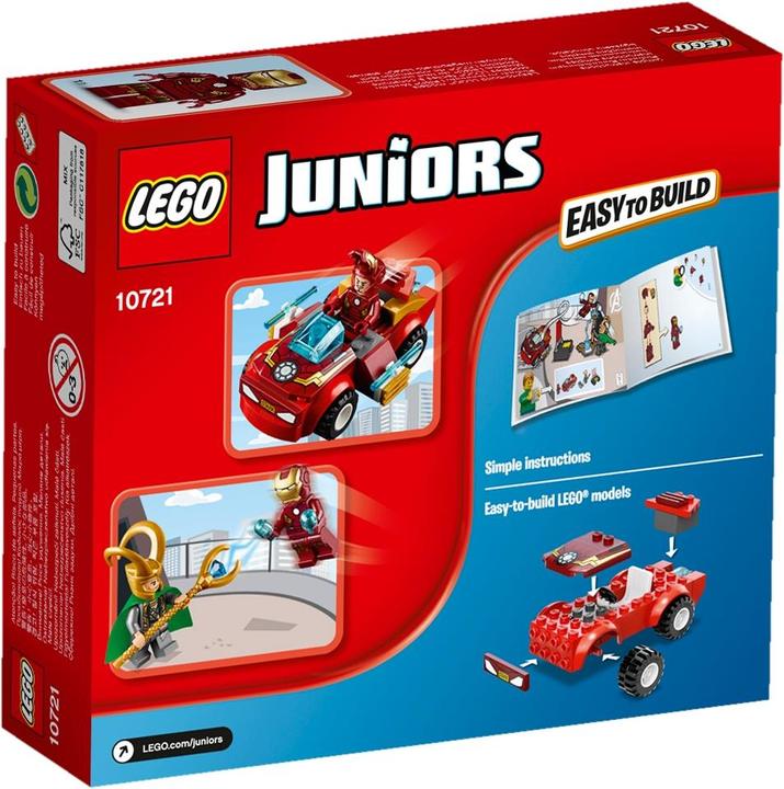 Image du produit LEGO Juniors Iron Man contre Loki (10721, LEGO Marvel)