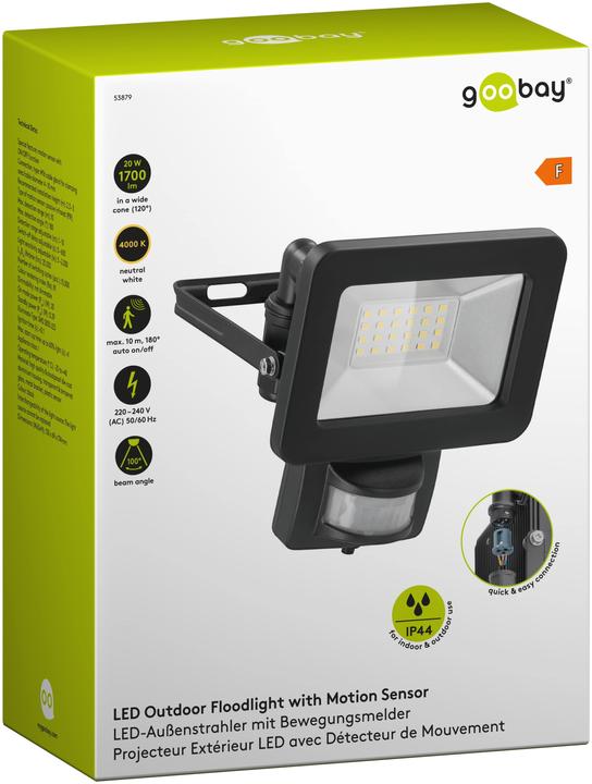 Immagine prodotto Goobay Faretto da esterno a LED (1706 lm, IP44)