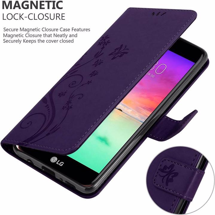 Image du produit Cadorabo Couverture du livre de fleurs (LG K10)