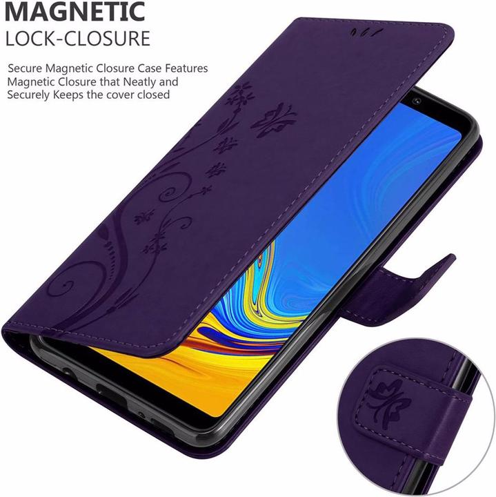 Immagine prodotto Cadorabo Copertina del libro di fiori (Samsung Galaxy A9 (2018))