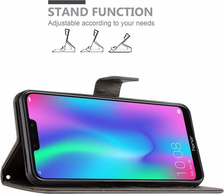 Productafbeelding Cadorabo Bloemen Boekomslag (Honor 8C)