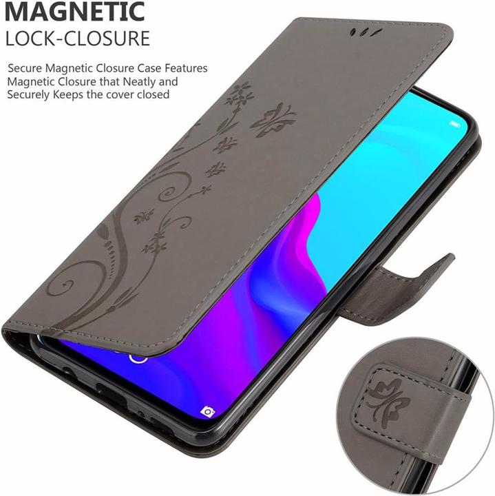 Actual product image Cadorabo Flower Book Cover (Huawei Nova 4)