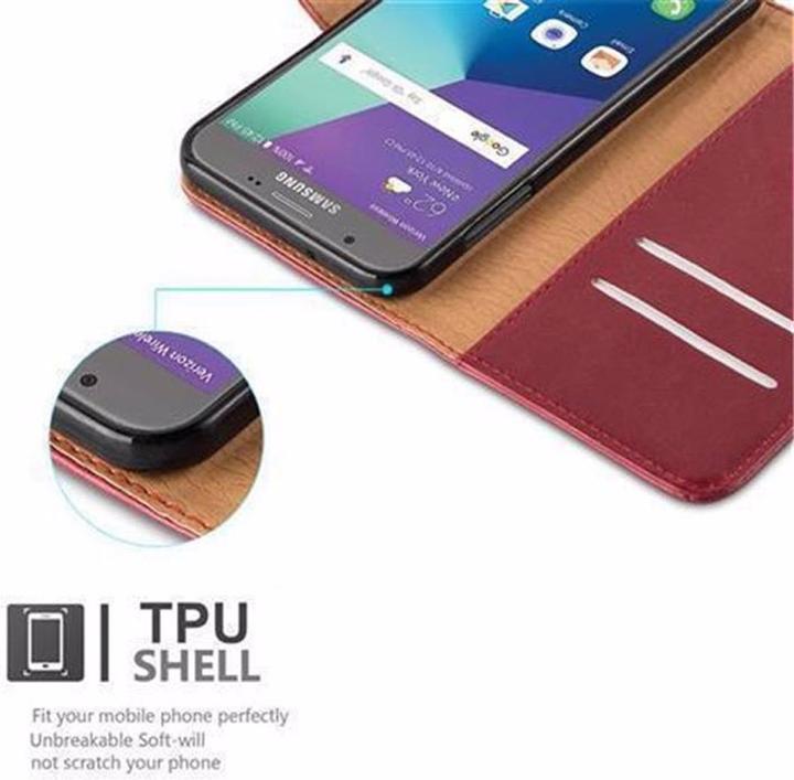 Actual product image Cadorabo Book Luxury Cover (Samsung Galaxy J3 2017 (US version))