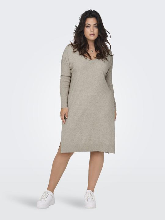 Image du produit Only Robe tricotée curvy col V (54)