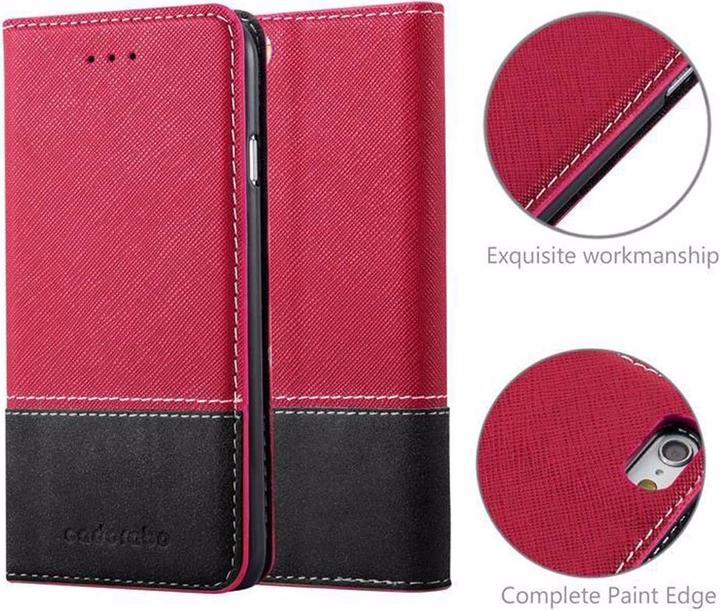 Produktbild Cadorabo Book X-Wallet Cover (Apple iPhone 6s Plus, Apple iPhone 6 Plus)
