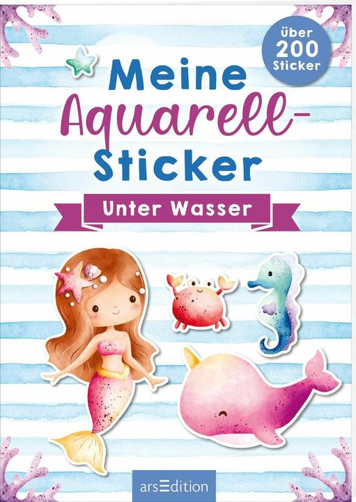 Actual product image My watercolour stickers - Under water