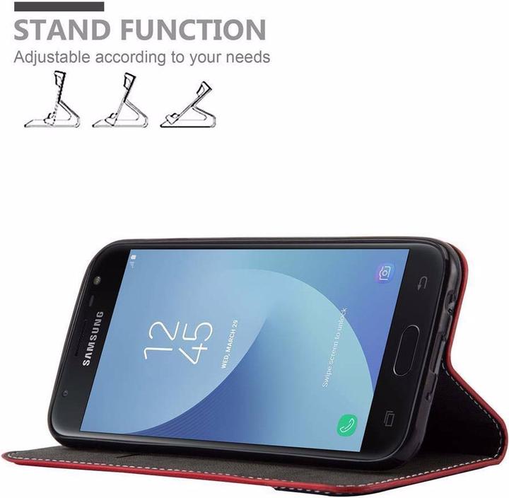 Produktbild Cadorabo Book X-Wallet Cover (Samsung Galaxy J3 (2017))