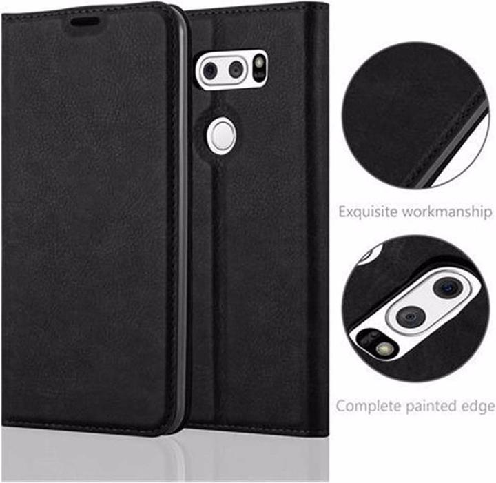 Productafbeelding Cadorabo Boek Onzichtbare Magneethoes (LG V30)