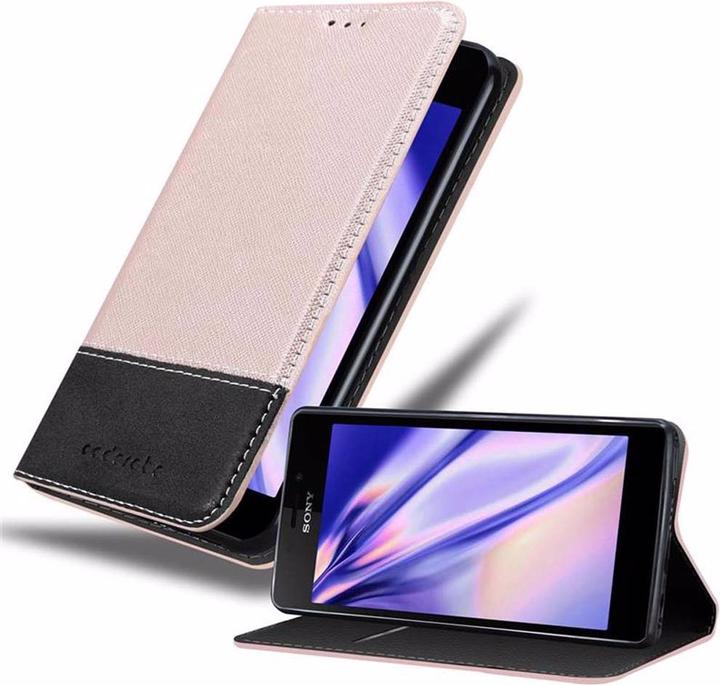 Productafbeelding Cadorabo Boek X Portemonnee Hoesje (Xperia M2, Xperia M2 Aqua)