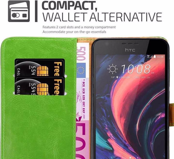 Actual product image Cadorabo Book Luxury Cover (HTC Desire 10 Lifestyle, HTC Desire 825)