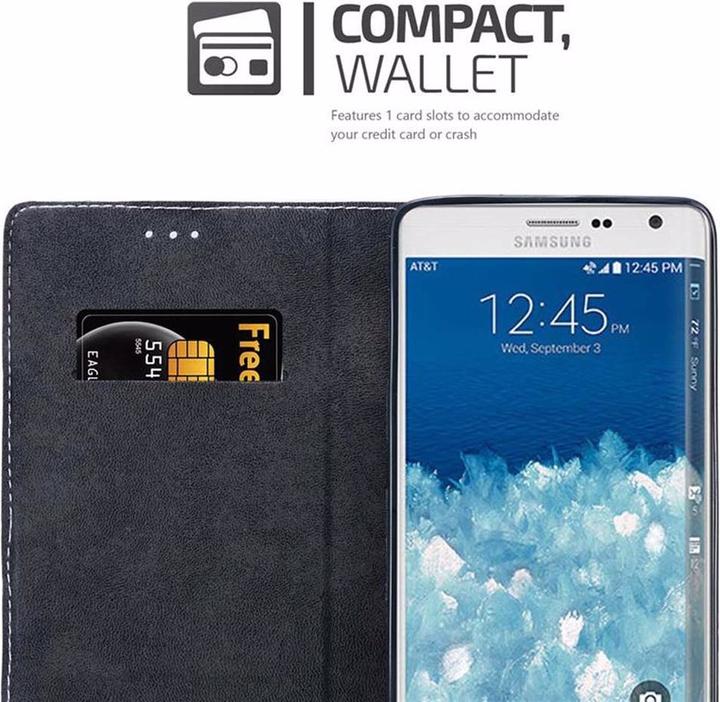 Actual product image Cadorabo Book X Wallet Cover (Samsung Galaxy Note Edge)