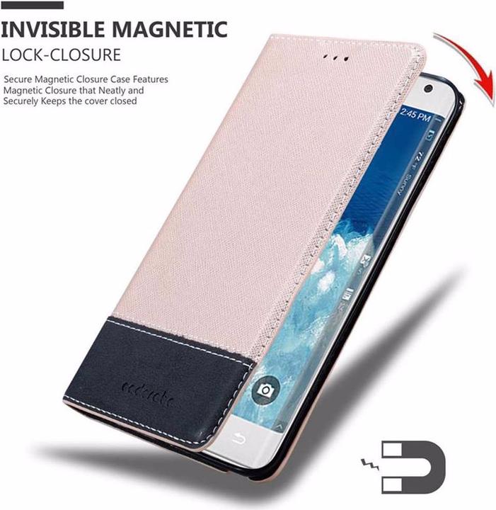 Actual product image Cadorabo Book X Wallet Cover (Samsung Galaxy Note Edge)