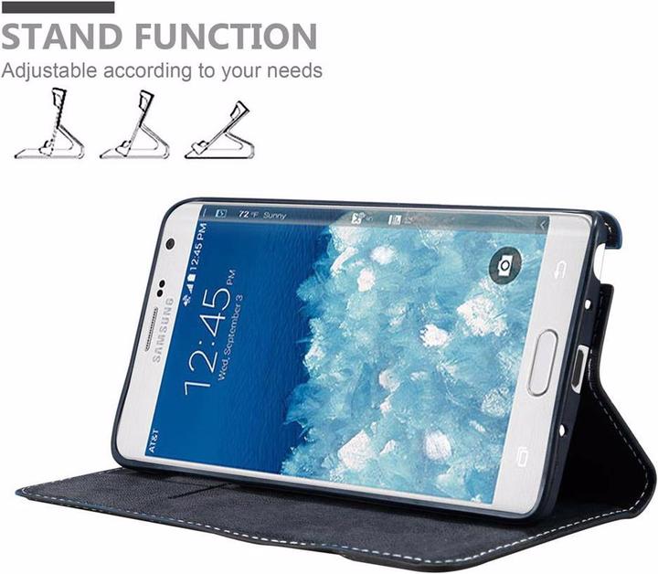 Actual product image Cadorabo Book X Wallet Cover (Samsung Galaxy Note Edge)