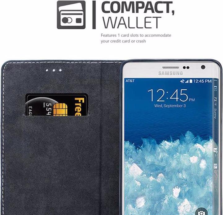 Productafbeelding Cadorabo Boek X Portemonnee Hoesje (Samsung Galaxy Note Edge)