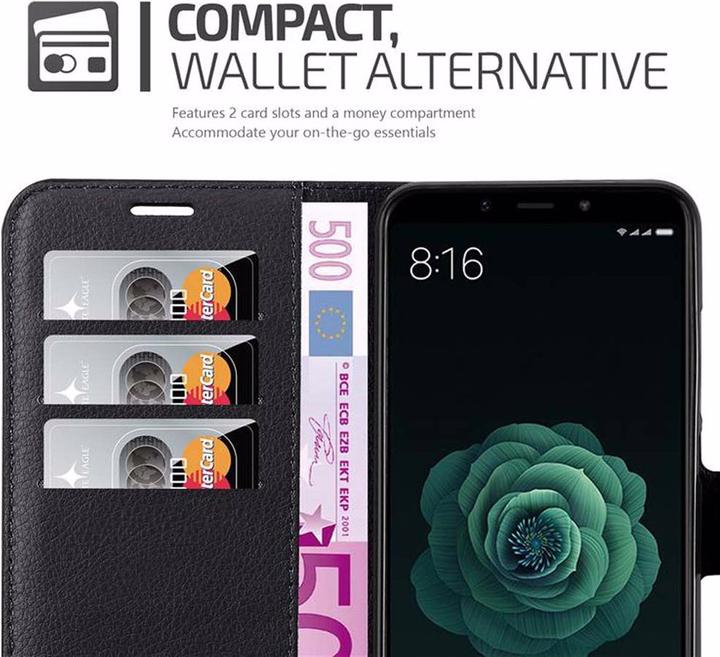 Produktbild Cadorabo Book mit Standfunktion Cover (Xiaomi Mi A2 Lite?, Xiaomi Mi 6X)
