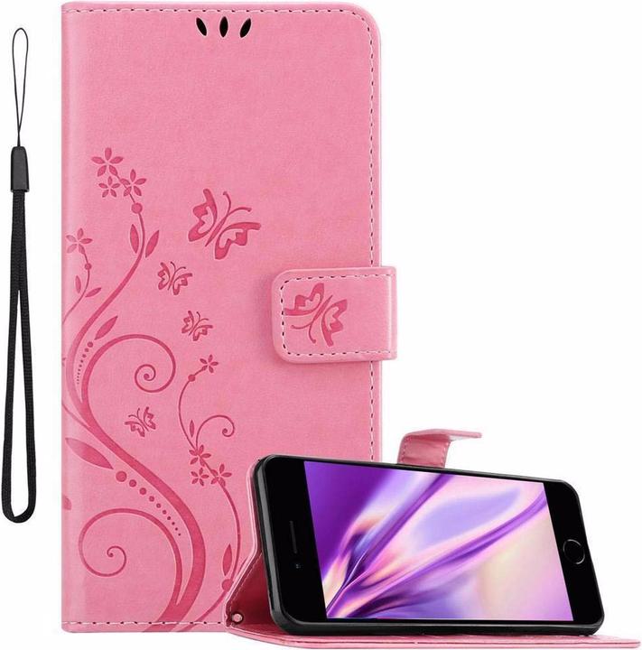 Actual product image Cadorabo Flower Book Cover (Apple iPhone 7, Apple iPhone SE (2nd Gen))
