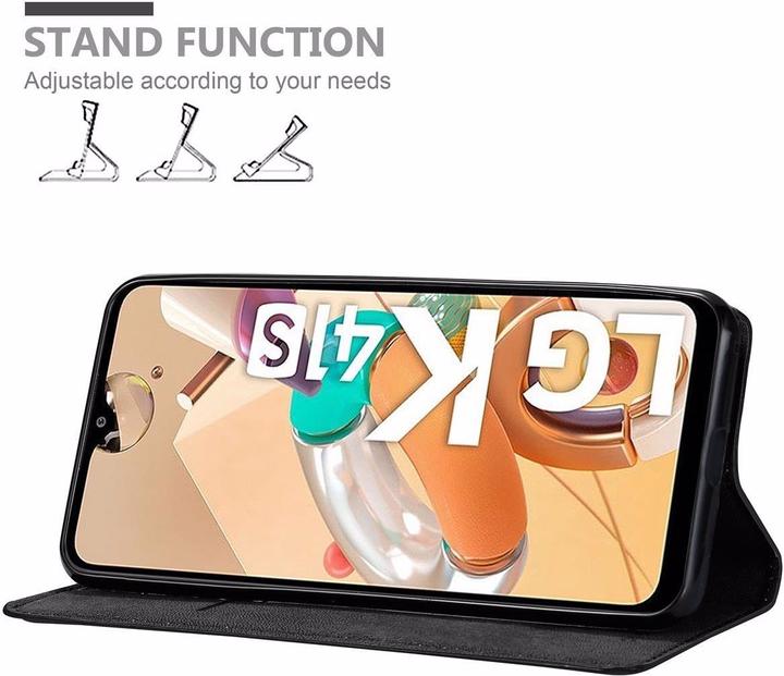 Produktbild Cadorabo Book Invisible Magnet Cover (LG K41s)