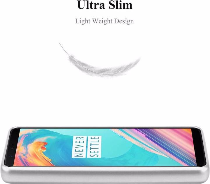 Actual product image Cadorabo TPU Matt Metallic Cover (OnePlus 5T)