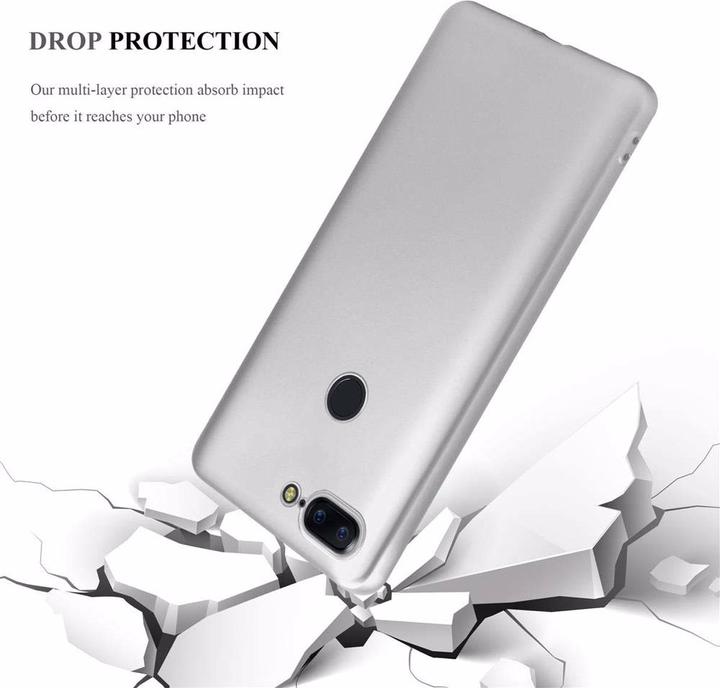 Actual product image Cadorabo TPU Matt Metallic Cover (OnePlus 5T)