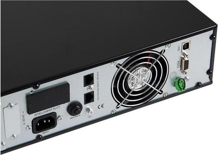 Actual product image GreenCell RTII 1000VA 900W for Server Rack Black - Online UPS (1000 VA, 900 W, Online double converter UPS)