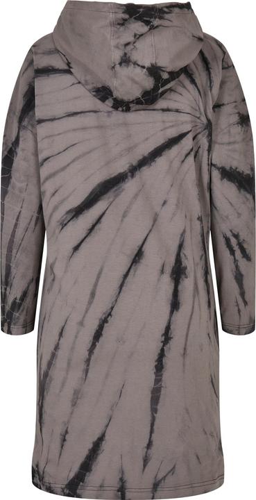 Actual product image Urban Classics Ladies Oversized Tie Dye Hoody Dress (XS)