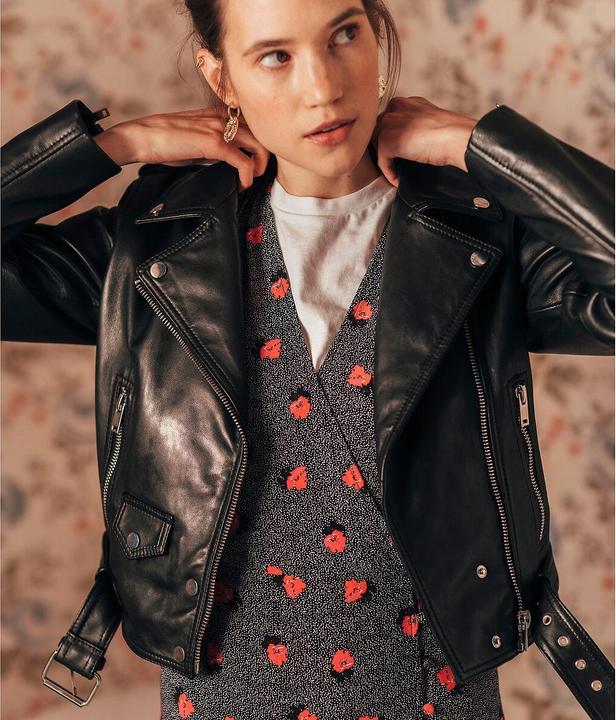 Produktbild La Redoute Collections Lederjacke Gaston (48)