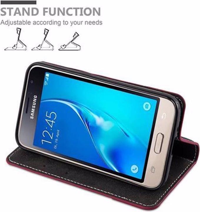 Produktbild Cadorabo Book X-Wallet Cover (Samsung Galaxy J1 (2016))