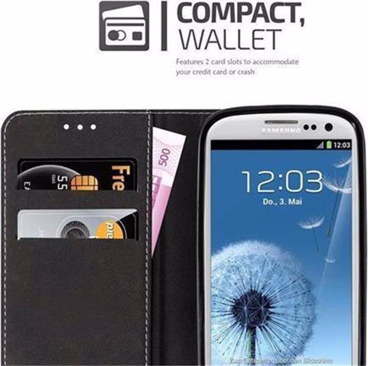 Productafbeelding Cadorabo Boek X Portemonnee Hoesje (Samsung Galaxy S3)