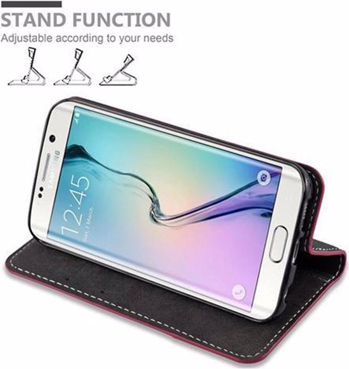 Productafbeelding Cadorabo Boek X Portemonnee Hoesje (Samsung Galaxy S6 Edge)