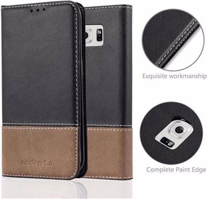 Actual product image Cadorabo Book X Wallet Cover (Samsung Galaxy S6 Edge)