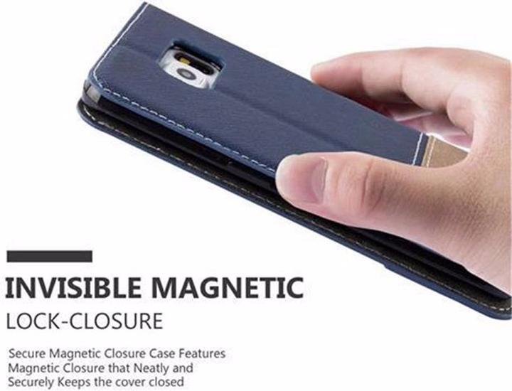 Actual product image Cadorabo Book X Wallet Cover (Samsung Galaxy S6 Edge)