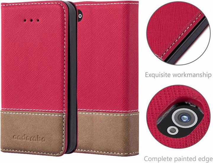 Actual product image Cadorabo Book X Wallet Cover (Apple iPhone 4, G4s)