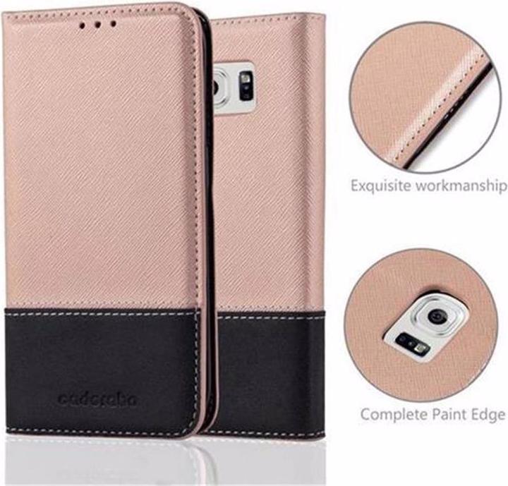 Produktbild Cadorabo Book X-Wallet Cover (Samsung Galaxy S6 Edge)