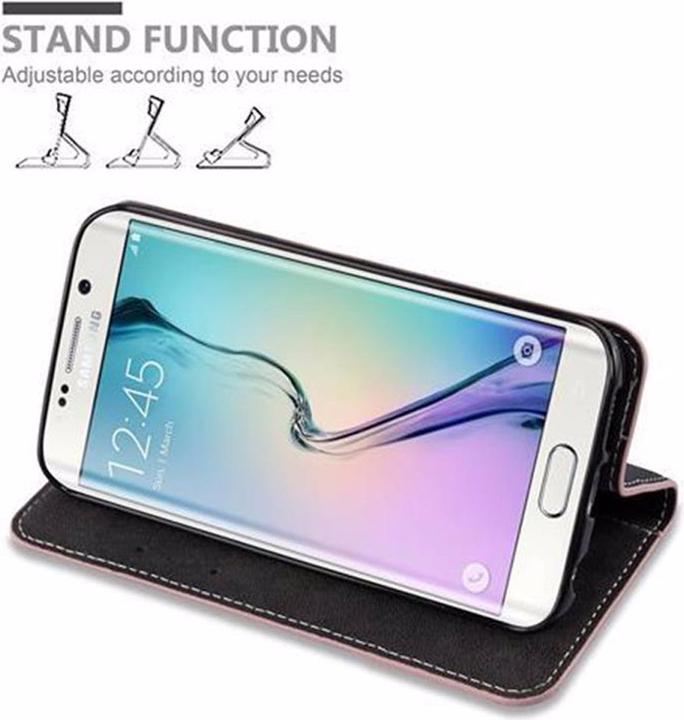 Produktbild Cadorabo Book X-Wallet Cover (Samsung Galaxy S6 Edge)