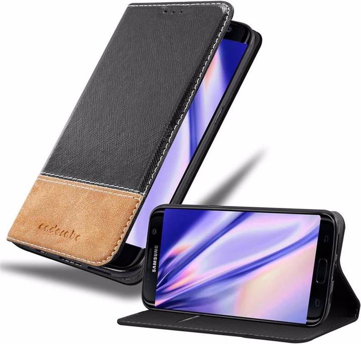 Productafbeelding Cadorabo Boek X Portemonnee Hoesje (Samsung Galaxy S7 Edge)